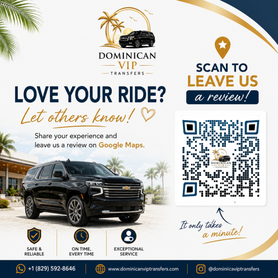 DOMINICAN VIP TRANSFER Google Maps Reviwes